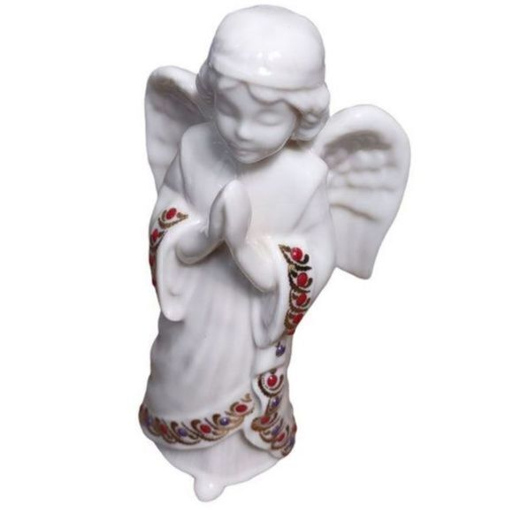 Lenox‎ Jewels Collection Nativity 1996 Standing Angel - Picture 1 of 7